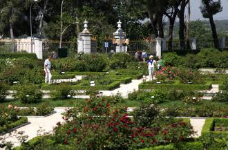 Rosaleda de Paseo del Rey
