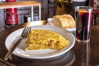 Tortilla de patata (La Ardosa)