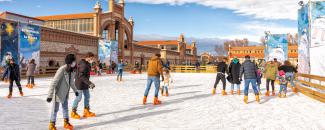 Pista de hielo Matadero Madrid