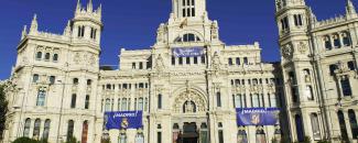 Palacio de Cibeles, Madrid capital del fútbol.jpg